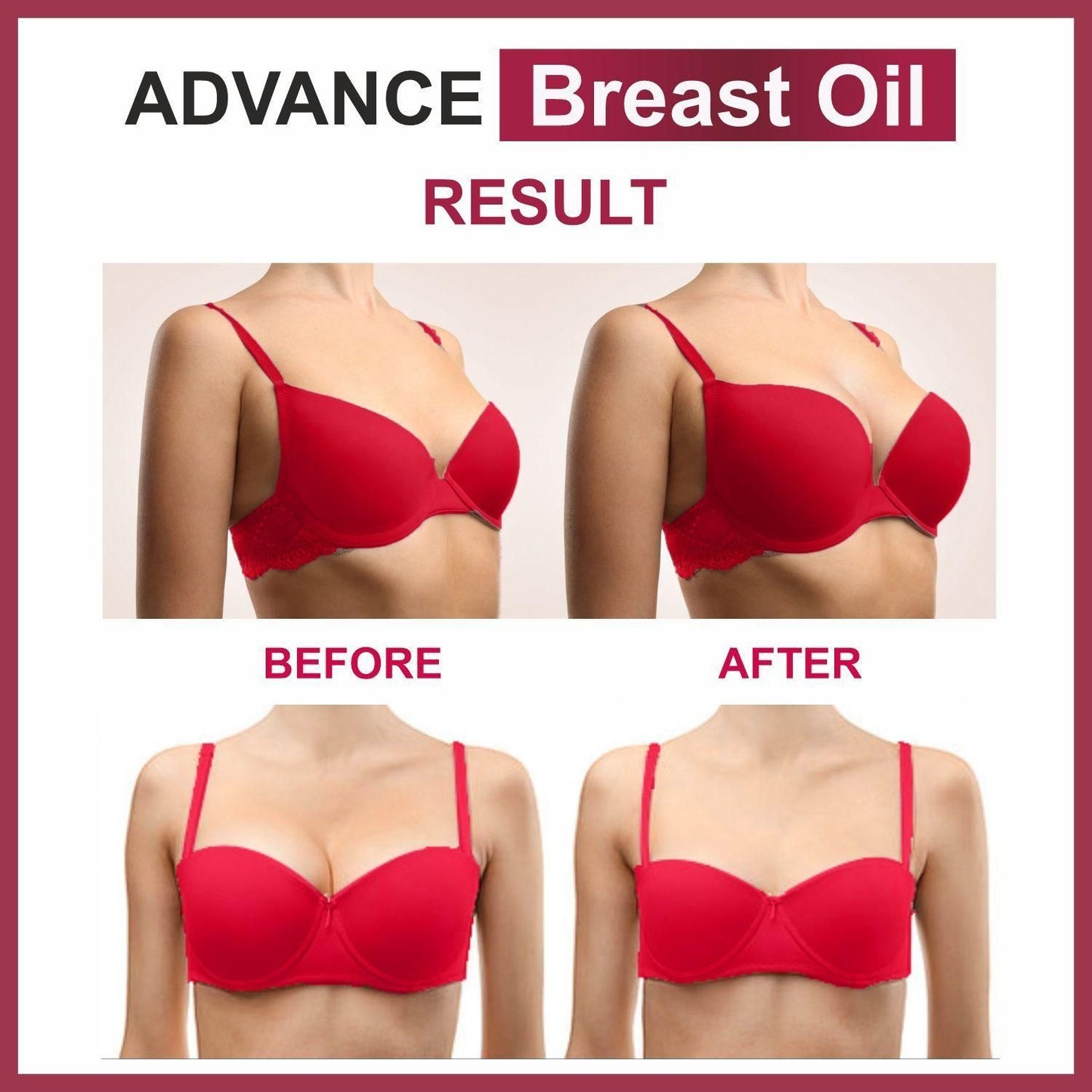 Oilanic Natural B-36 Plus Breast Care & Enlargement Oil – 30ml
