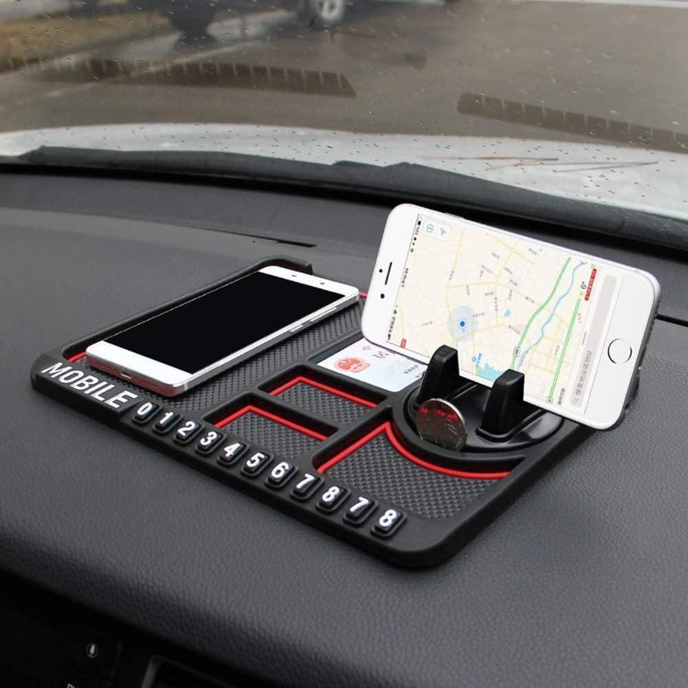 Multifunction Phone GPS Holder Anti-Slip Silicone Pad and Car Accessories Car dasboard