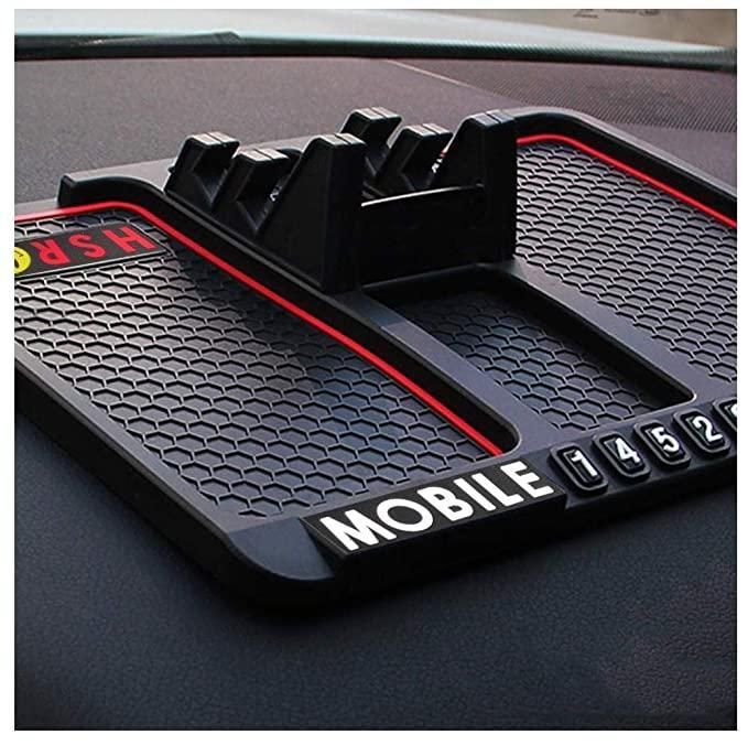 Multifunction Phone GPS Holder Anti-Slip Silicone Pad and Car Accessories Car dasboard