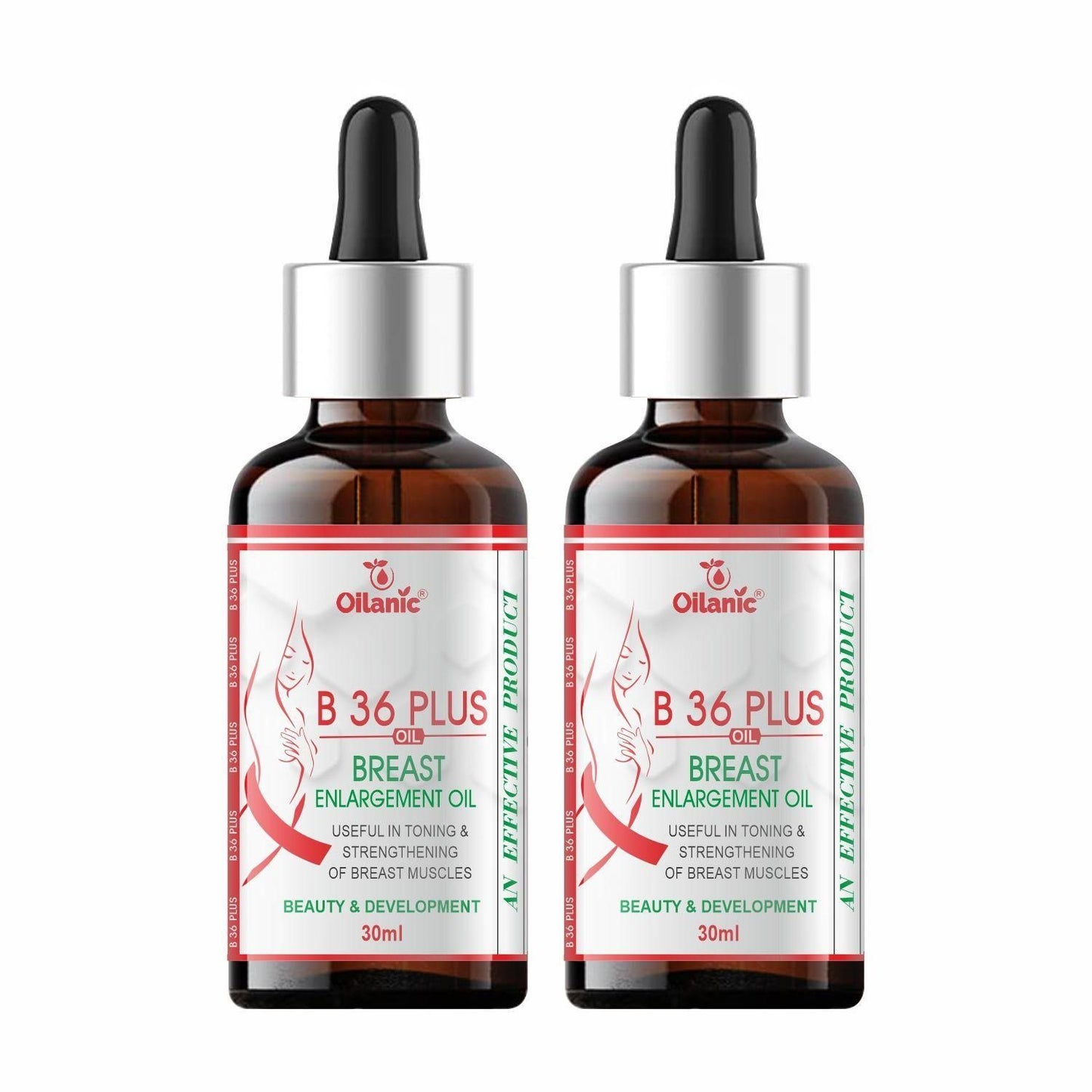 Oilanic Natural B-36 Plus Breast Care & Enlargement Oil – 30ml